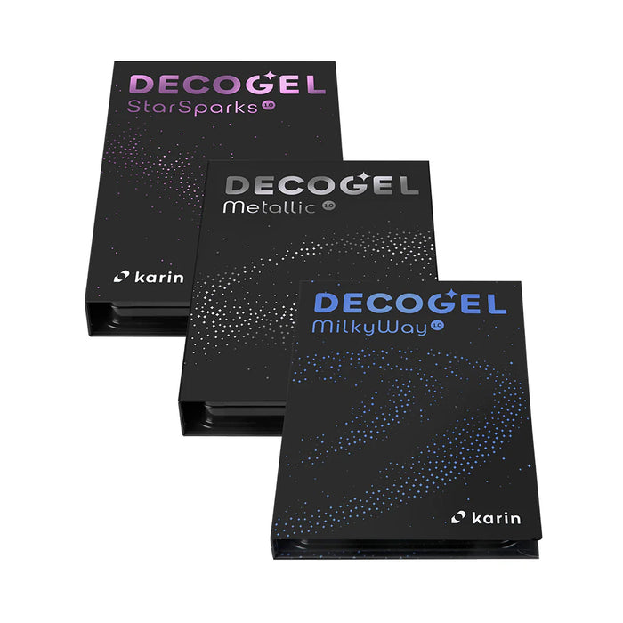 DECOGEL 1.0 Gel Pens - Cosmic Full 50 Colour Set + 10 Bonus Refills