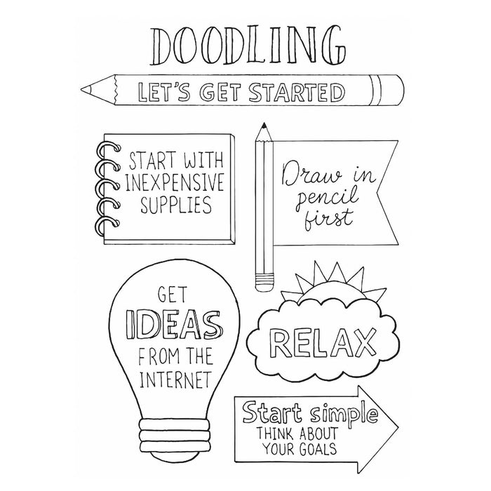 Doodle Days - Over 100 Creative Ideas for Doodling, Drawing, and Journaling