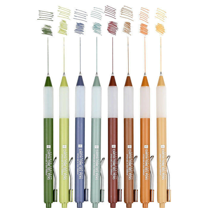 Earth-Tone Gel Pens