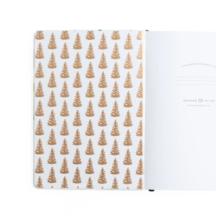 Fox in Winter Woods Dot Grid Notebook