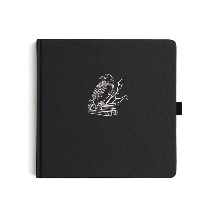 Raven & Books Dot Grid Notebook