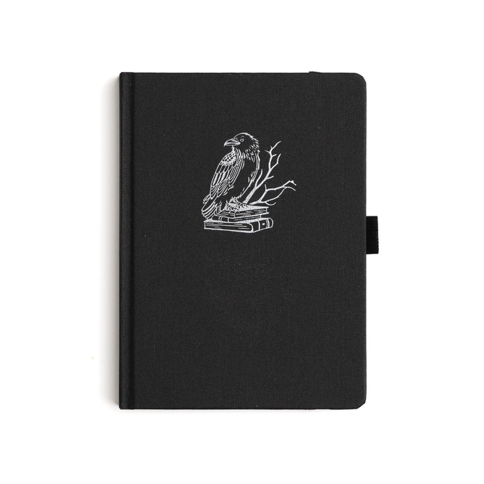 Raven & Books Dot Grid Notebook