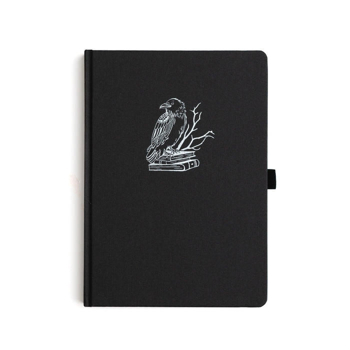 Raven & Books Dot Grid Notebook