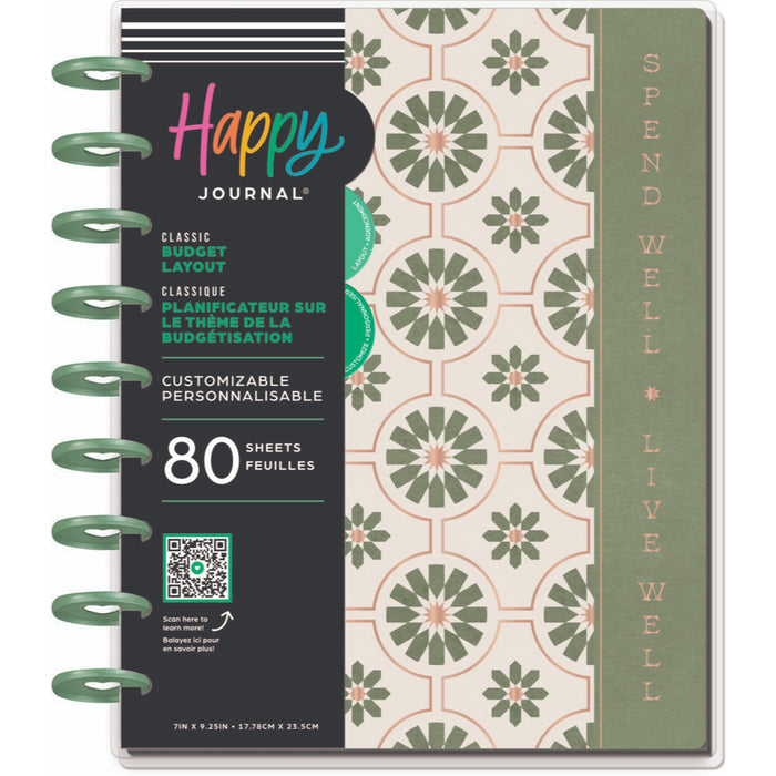 The Happy Planner 'Reflect & Grow' CLASSIC BUDGET Guided Journal