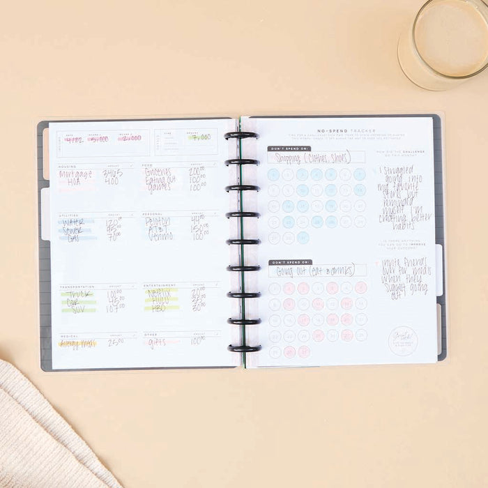 The Happy Planner 'Sketchy Floral' CLASSIC Guided Budget Journal