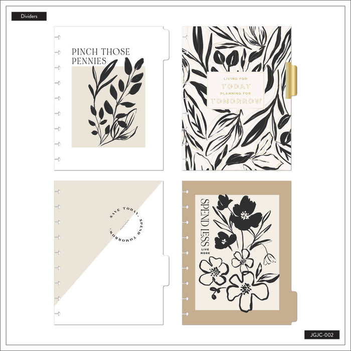 The Happy Planner 'Sketchy Floral' CLASSIC Guided Budget Journal