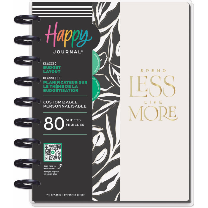 The Happy Planner 'Sketchy Floral' CLASSIC Guided Budget Journal