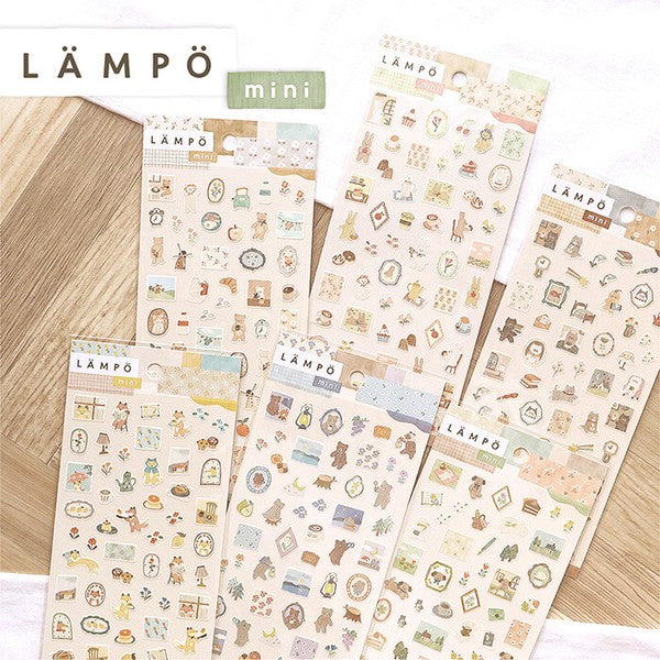 Mind Wave 'Lämpö' Series Mini Stickers - Morning With A Bear