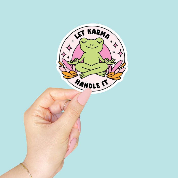 Let Karma Handle It Vinyl Sticker