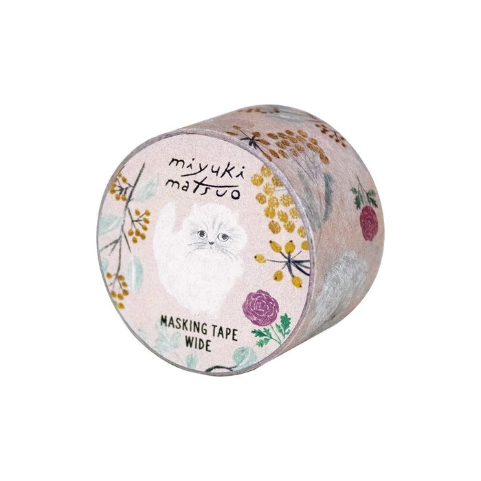 Miyuki Matsuo Wide Washi Tape - Minette