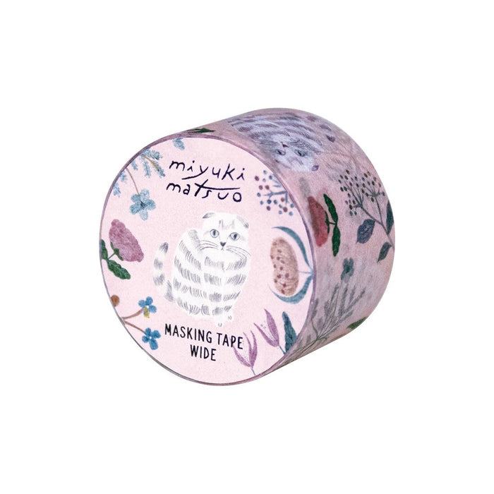 Miyuki Matsuo Wide Washi Tape - Amy