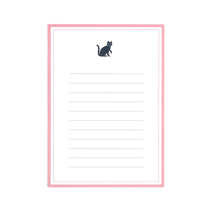 Letter Writing Set - Black Cats