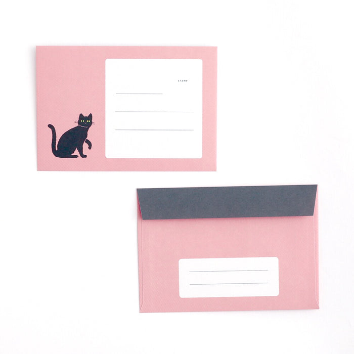 Letter Writing Set - Black Cats