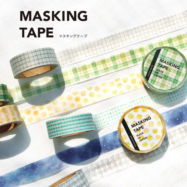 Mind Wave Japan Washi Tape - Check Pattern #13