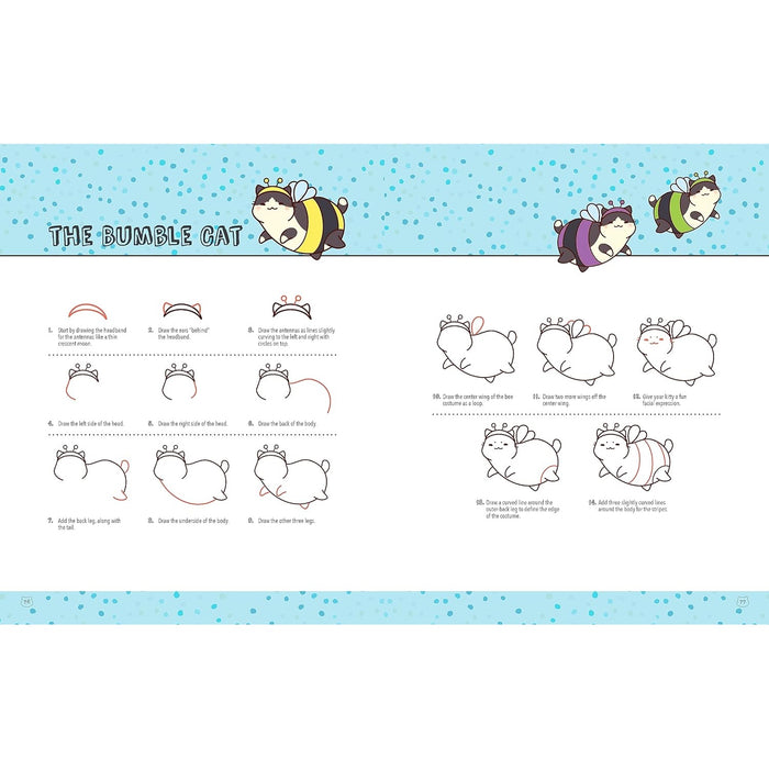 Mini Kawaii Kitties - Learn How To Draw 75 Cats In All Their Glory