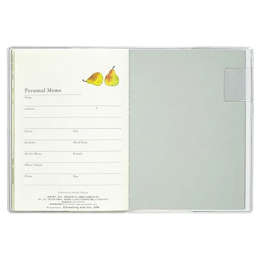 2025 Yusuke Yonezu Monthly Planner A6 Size Soft Cover - Tools