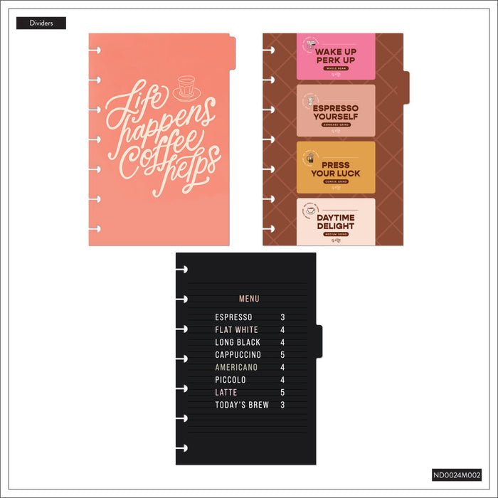 The Happy Planner 'Cafecore' MINI Notebook