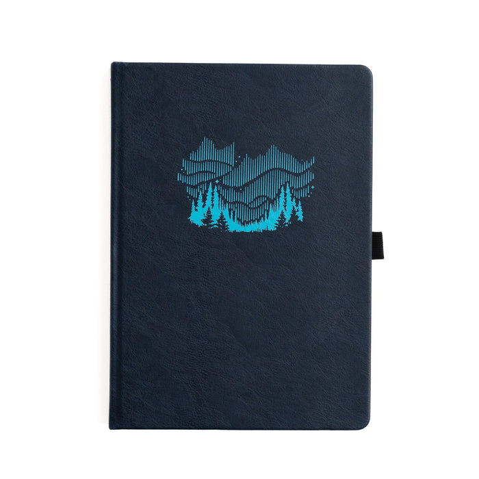 Northern Lights Dot Grid Notebook