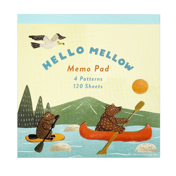 Hello Mellow Memo Pad - Nature Activities