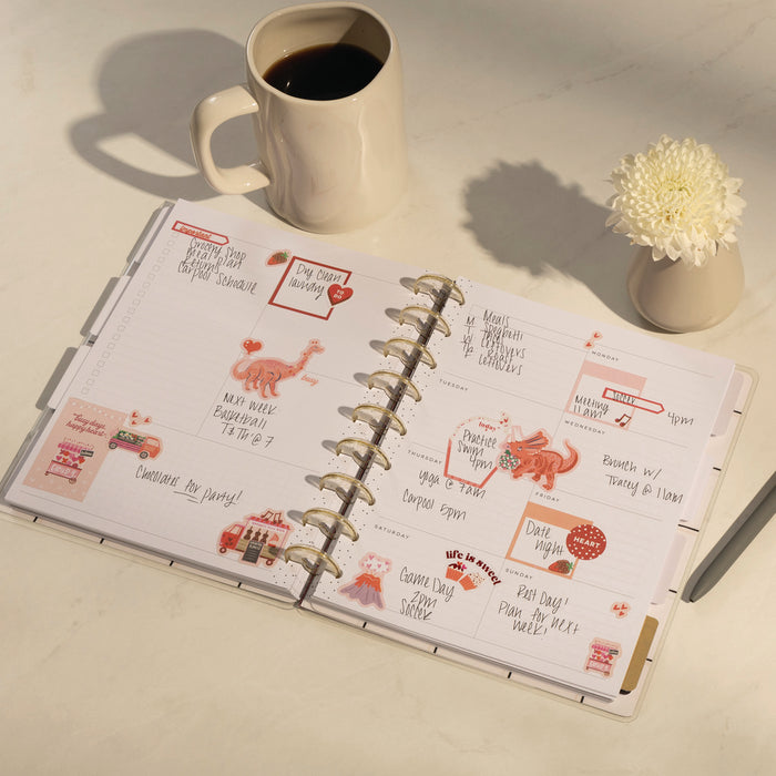 The Happy Planner Undated 'Sweet & Simple' CLASSIC DASHBOARD Happy Planner - 12 Months