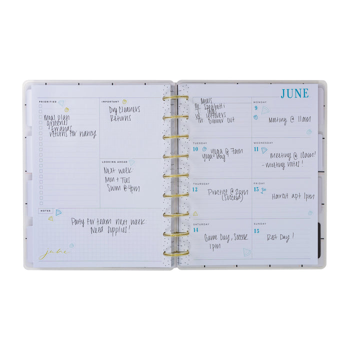 The Happy Planner Undated 'Sweet & Simple' CLASSIC DASHBOARD Happy Planner - 12 Months