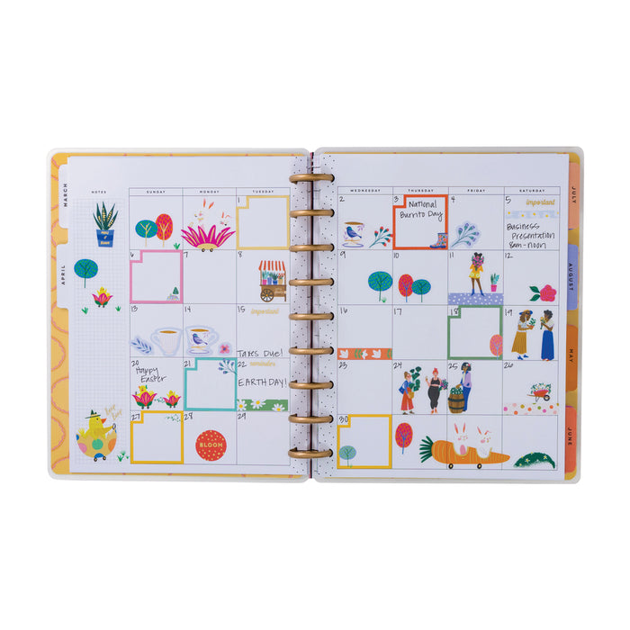 The Happy Planner Undated 'Golden Meadow' CLASSIC PRODUCTIVITY Happy Planner - 12 Months