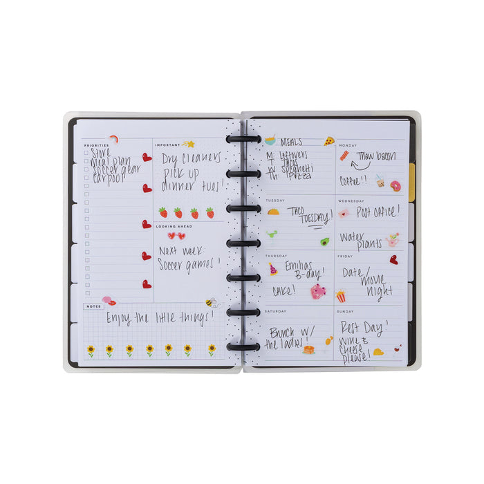 The Happy Planner Undated 'Sweet & Simple' MINI DASHBOARD Happy Planner - 12 Months