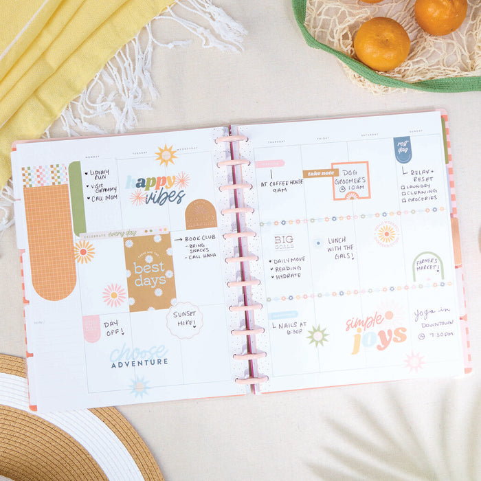 The Happy Planner Undated 'Simple Joys' BIG VERTICAL Happy Planner - 12 Months