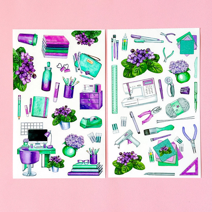 Chic Crafter Sticker Book