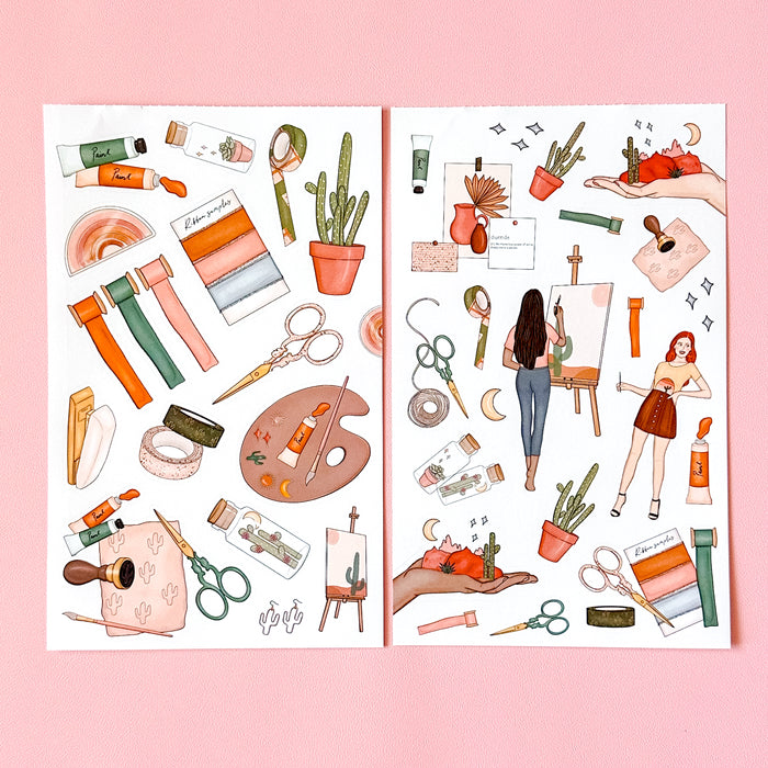 Chic Crafter Sticker Book