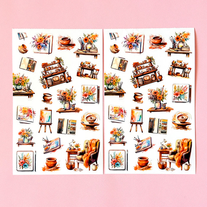 Chic Crafter Sticker Book