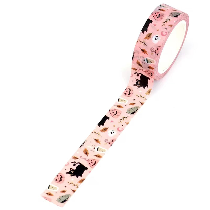 Pink Halloween Washi Tape