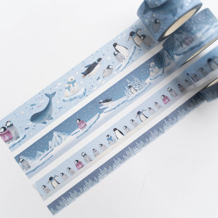 Polar Penguin Washi Tape Set