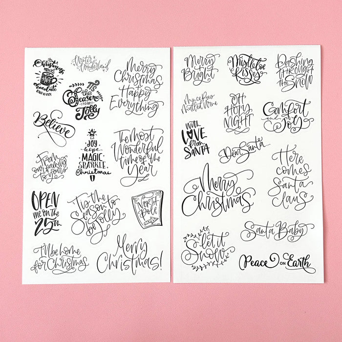 Posh Christmas Deluxe Sticker Book