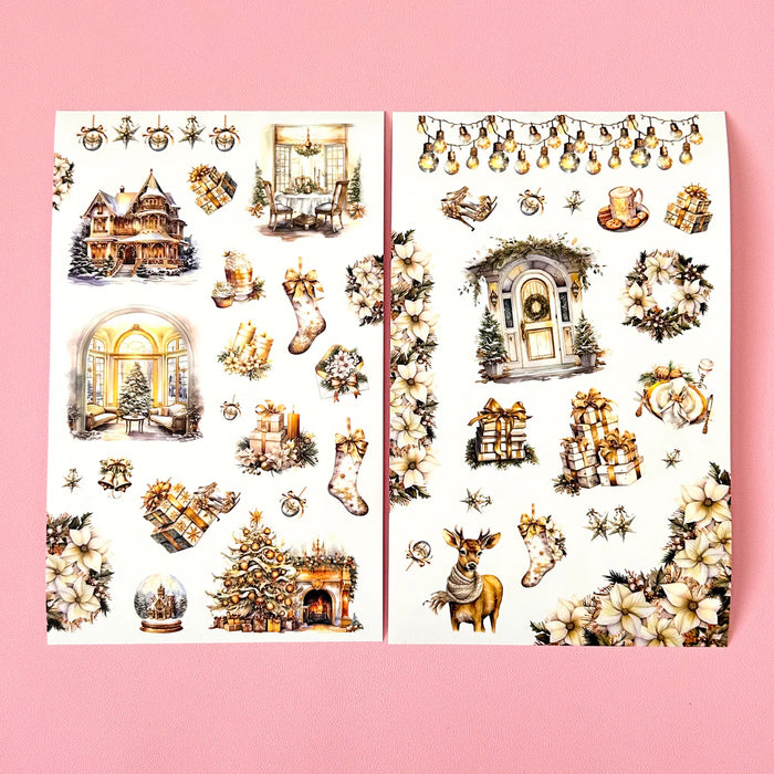 Posh Christmas Deluxe Sticker Book