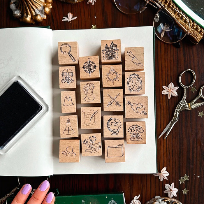 Fantasy and Fiction Stamp Set- The Quirky Cup Collective