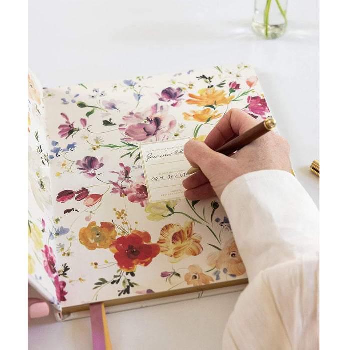 Heirloom Recipe Book Journal - Ranunculus