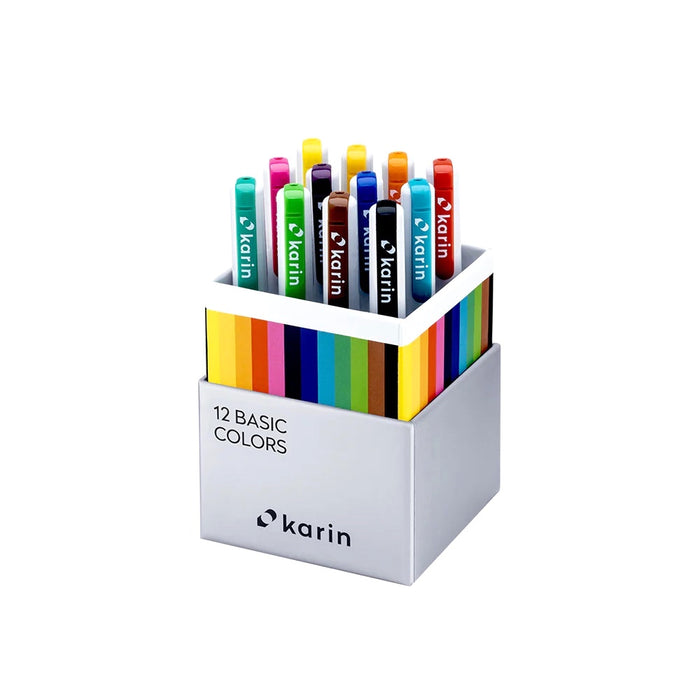 RealBrush Pro Brush Pen Set - 12 Basic Colours