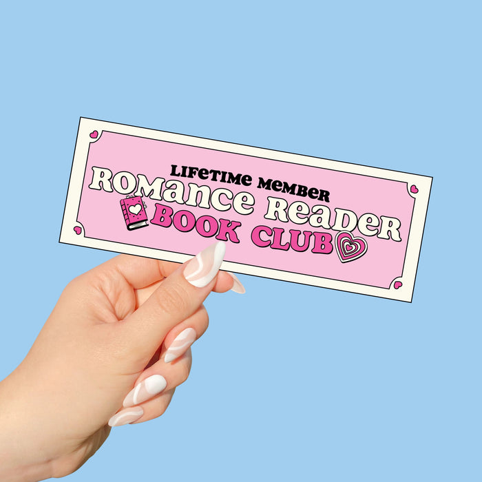 Romance Reader Book Club Bookmark