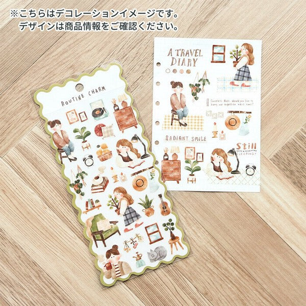 Mind Wave 'Routine Charm' Series Stickers - Interior