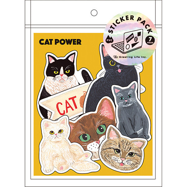 PVC Sticker Pack - Cats