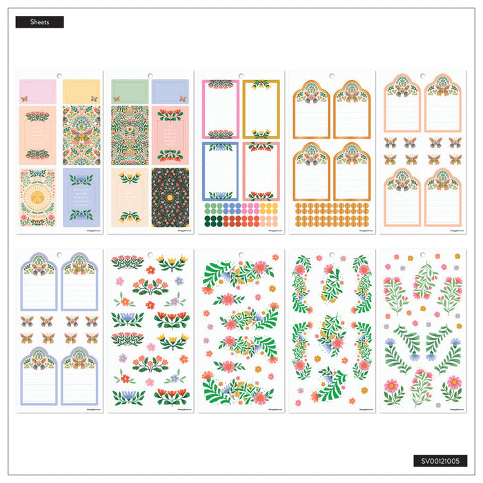 The Happy Planner BIG Value Pack Stickers - Golden Meadow - 30 Sheets