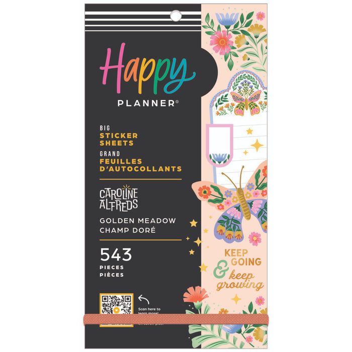 The Happy Planner BIG Value Pack Stickers - Golden Meadow - 30 Sheets