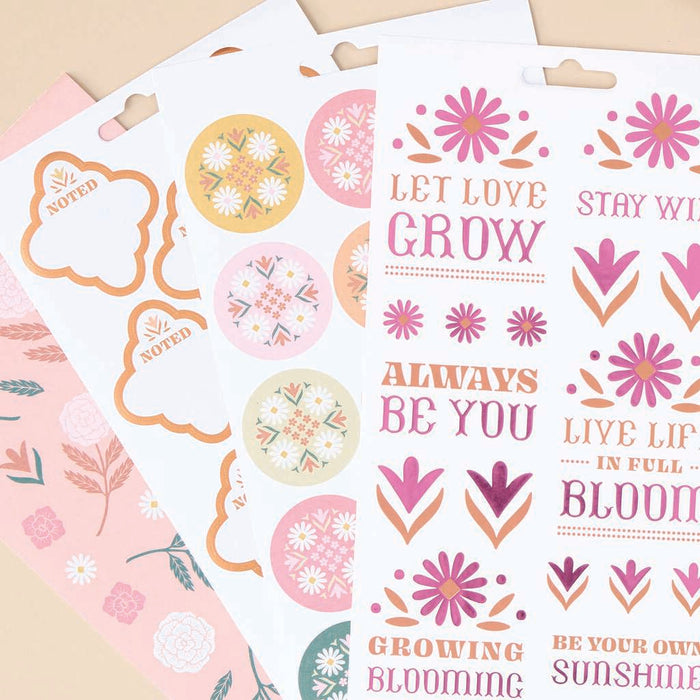 The Happy Planner 'Western Wildflower' Stickers - 10 Sheets