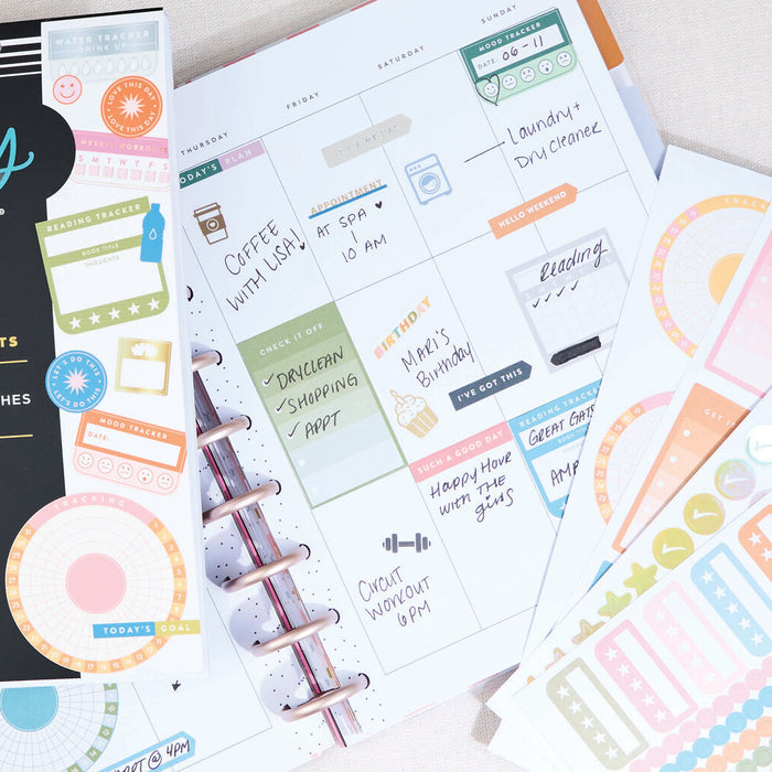 The Happy Planner CLASSIC Value Pack Stickers - Check It Off - 30 Sheets