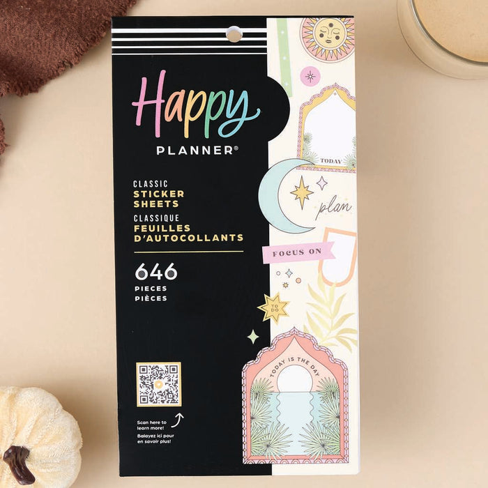 The Happy Planner CLASSIC Value Pack Stickers - Desert Mystic - 30 Sheets