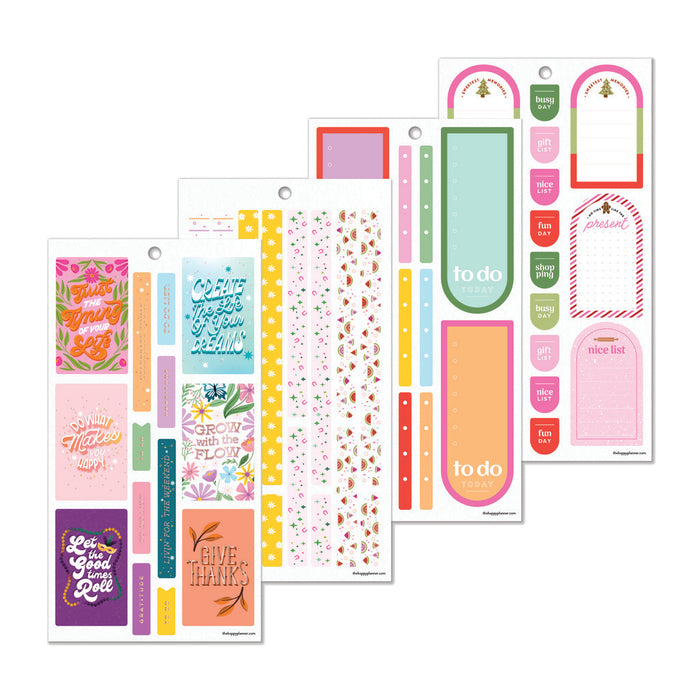 The Happy Planner CLASSIC Value Pack Stickers - Seasons of Joy - 30 Sheets