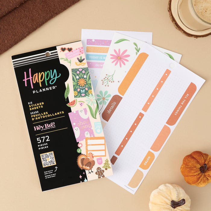 The Happy Planner BIG Value Pack Stickers - Seasons of Joy - 30 Sheets