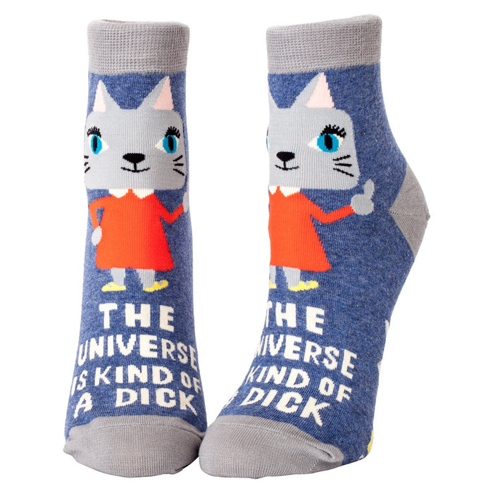 Universe is Kind of a Dick Ankle Socks