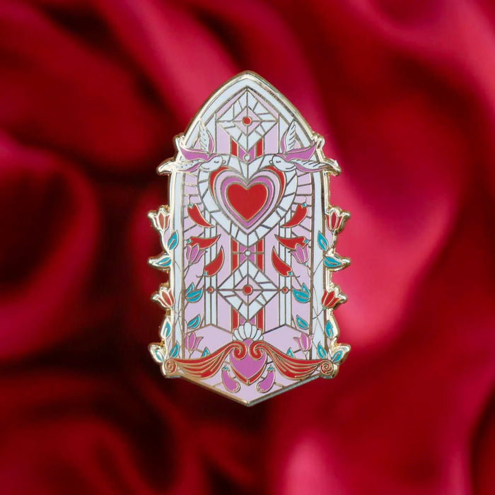 Shattered Hearts Enamel Pin